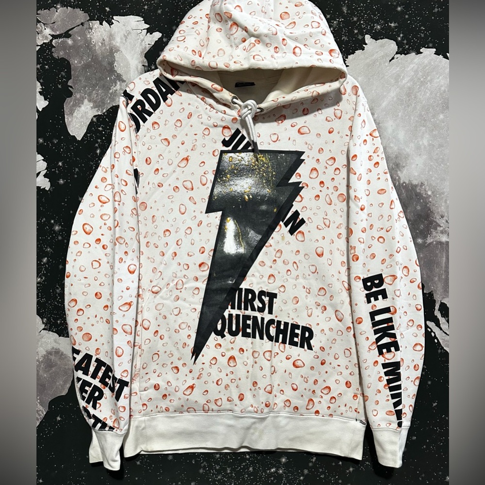 Air Jordan x Gatorade Be Like Mike All Over Print Hoodie